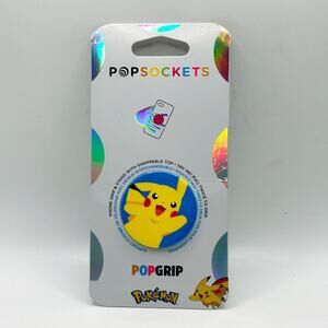 Pokemon PIKACHU Cell Phone Pop Socket NEW